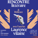 Rencontre & dédicace avec Laurence Vilaine à la médiathèque Louis-Joseph