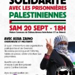 "Solidarité avec les prisonnières palestiniennes" à la Maison Commune