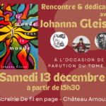 Rencontre & dédicace avec Johanna Gleise