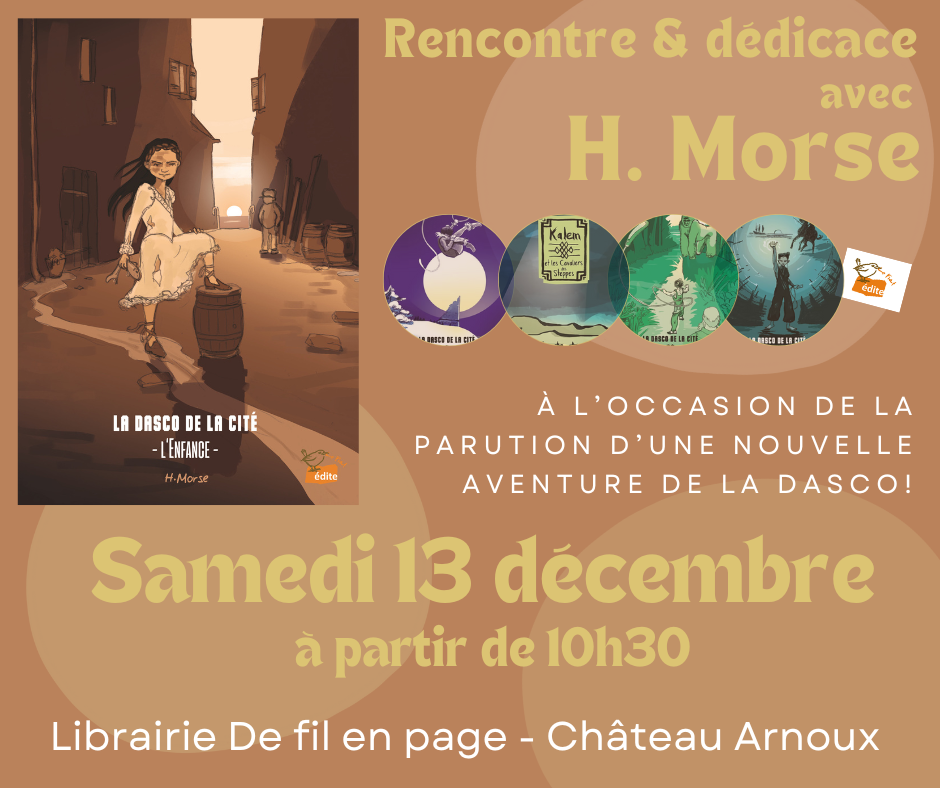 Rencontre & dédicace avec H. Morse
