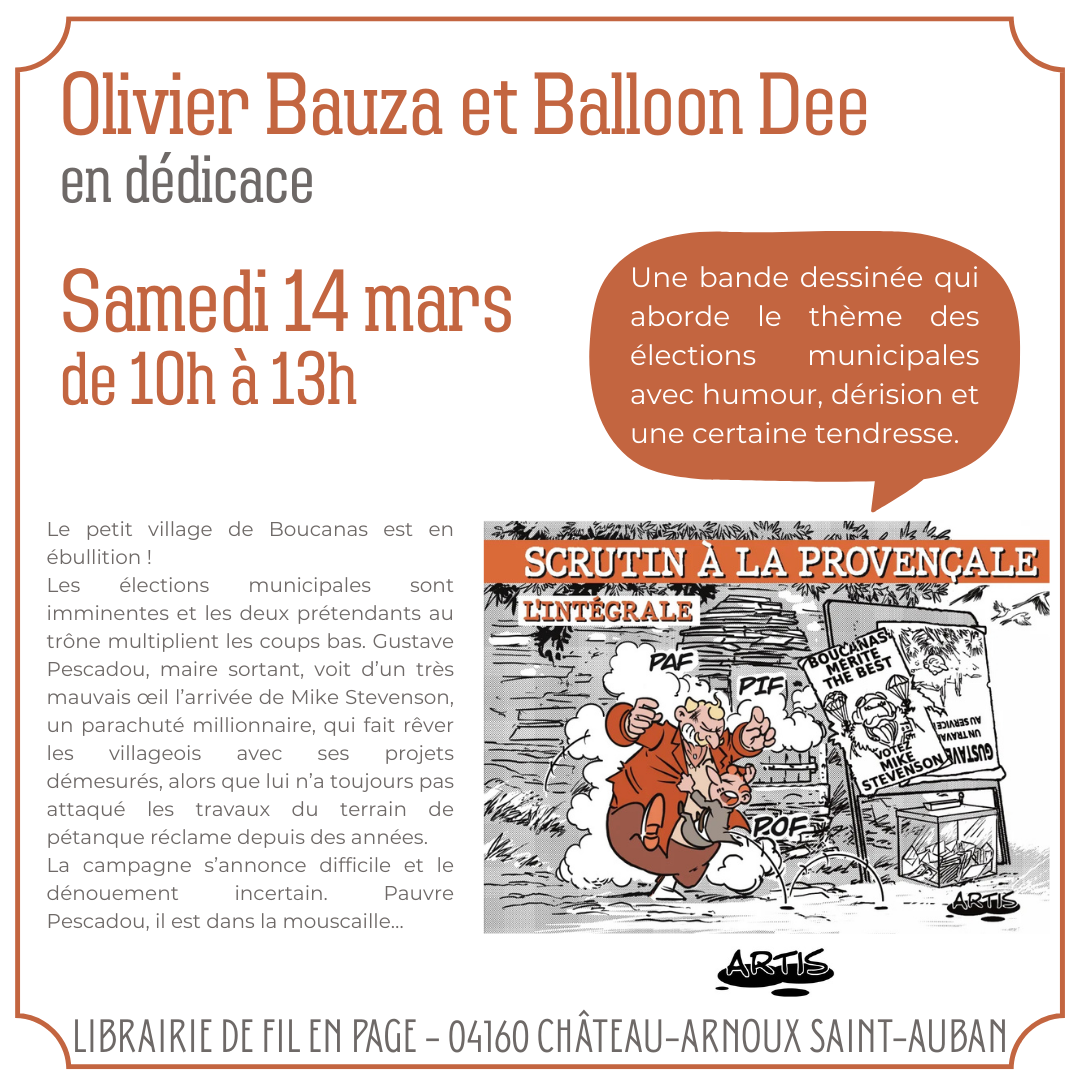 Rencontre avec Olivier Bauza et Balloon Dee