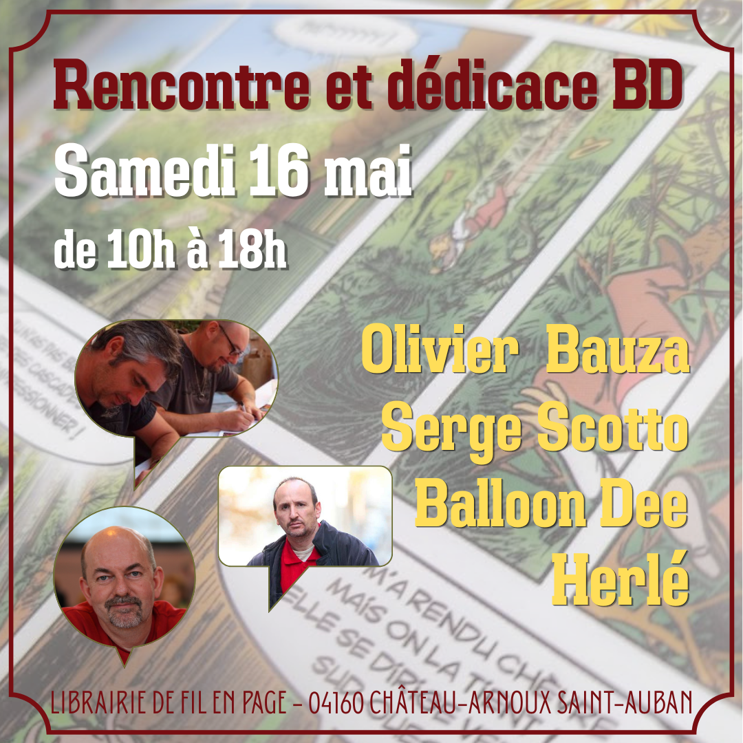 Rencontre et signatures BD