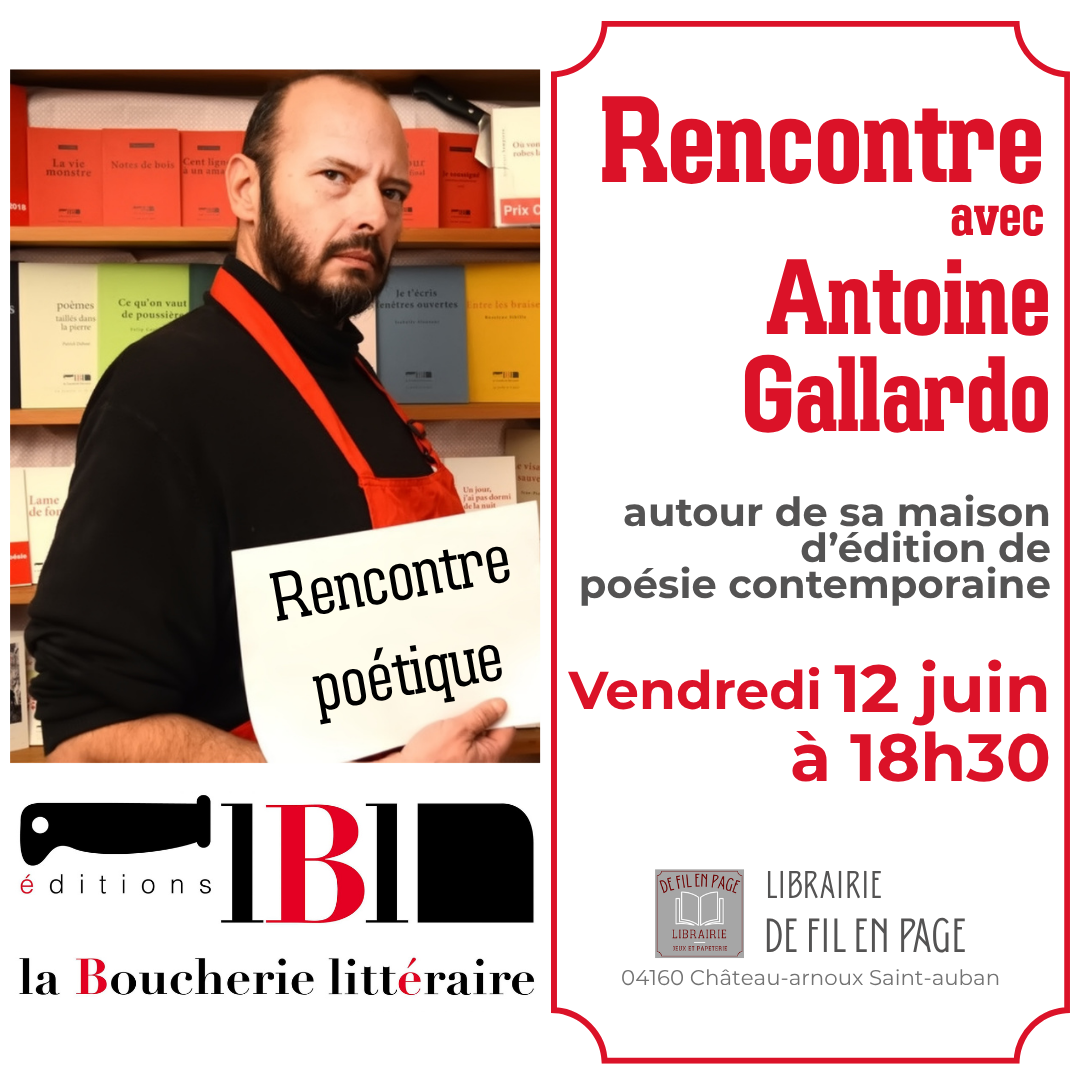 Rencontre avec les éditions La boucherie Littéraire